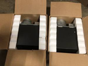 lot 18 image: Panasonic WhisperCeiling DC Fan with Pick-A-Flow Speed Selector 110130 or 150 CFM and Flex-Z-Fast Installation Bracket, Lot of 2, Review all pictures