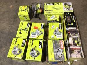 lot 22 image: Mix Lot of assorted Ryobi Tool Saws, Customer return, Review all pictures