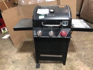 Dyna-Glo 3-Burner Propane Gas Grill in Matte Black with TriVantage Multi-Functional Cooking System, Customer return, Review all pictures