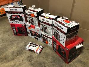 Vector Battery Chargers, Starters, review all pictures, Customer returns