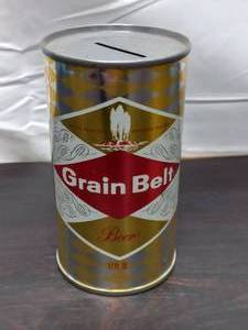 lot 18 image: Vintage Grain Belt Beer Can Bank