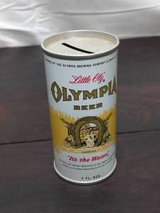 lot 19 image: Vintage Olympia Beer Can Bank