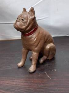 lot 31 image: Vintage Metal Dog Bank