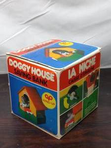lot 53 image: Vintage Doggy House Saving Bank