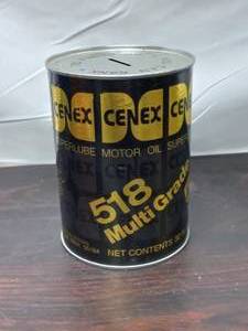 lot 77 image: Vintage Cenex Oil Can Bank