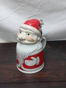 lot 94 image: Vintage GerZ West German Santa Stein