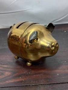 lot 129 image: Metal Piggy Bank