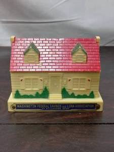 lot 155 image: Vintage Washington Savings And Loan Association Of Stillwater Minnesota Advertisement Coin Bank