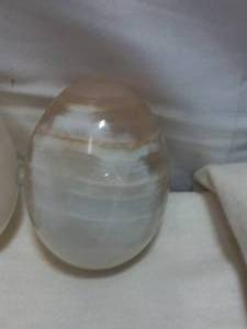 lot 180 image: Two Stone Eggs