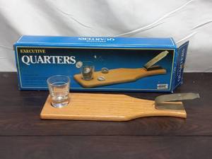lot 197 image: Vintage Executive Quarters Drinking Game