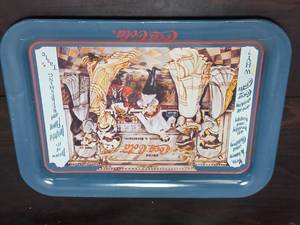 lot 203 image: Vintage 1989 Coca-Cola Tray