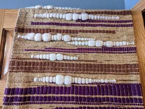 lot 62 image: Beautiful Woven Hanging Textile by Cantraip Studio