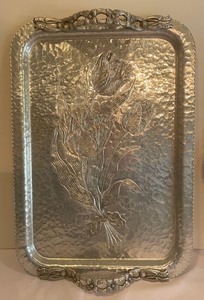 lot 154 image: Three Rodney Kent Aluminum Trays