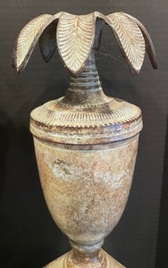 lot 318 image: Whimsical Metal Candle Holders