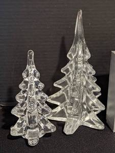 lot 275 image: Glass Trees and Angels Including Lenox