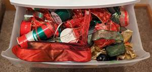 lot 284 image: Three Drawer Storage Full of Ribbon #2
