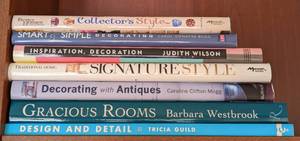 lot 438 image: Assorted Home Decorating Books