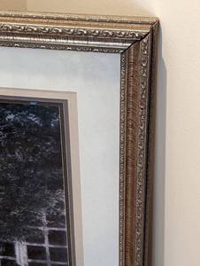 lot 439 image: Large Gold Framed Scenic Print