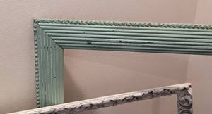 lot 449 image: Assorted Vintage Painted Frames