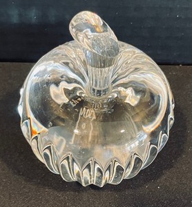 lot 420 image: Waterford Crystal Apple Figurine