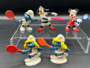 lot 200 image: Tennis Anyone  Tennis Figurines Lot