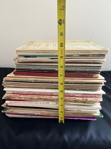 lot 227 image: Large Sheet Music Lot