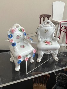 lot 228 image: Have a Seat  Miniature Chairs