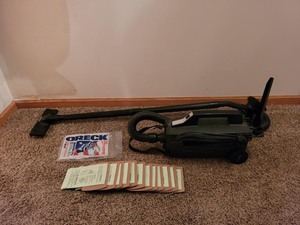 lot 356 image: Oreck XL Vacuum with Carrying Strap