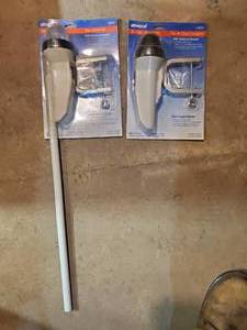lot 1784 image: Lot of (2) Attwood Boat Lights (in original packaging) - All-Round Universal Light, Bi-Color Bow Light