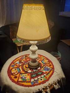 lot 1961 image: Decorative Table Lamp
