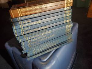 lot 1810 image: Lot of (16) Hunting and Fishing theme Hardbound Books