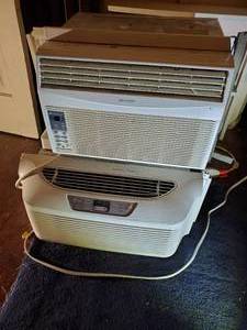 lot 1828 image: Lot of (2) 6000, 10000-BTU Room Air Conditioners