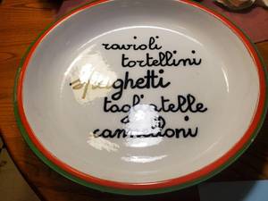 lot 1897 image: Pasta Bowl