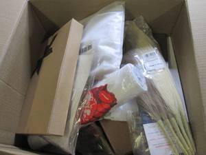 box of new misc please see pictures...
