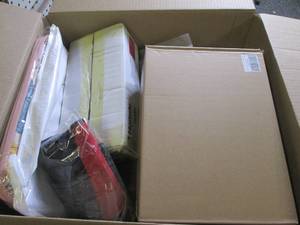 box of new misc please see pictures...