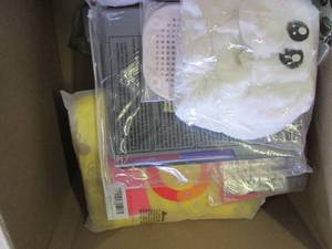 box of new misc please see pictures...
