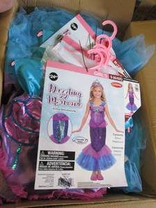 case of 5 new dazzling mermaid girl...