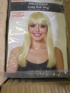 case of 5 new wigs...