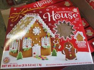 13 cases of 7 ez build gingerbread ...
