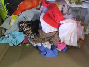 box of womens underwear, garden fla...