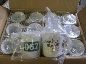 case of 36 squid game 11oz mugs...