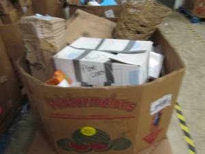pallet of items that were sold and ...