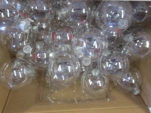 case of clear ornaments...