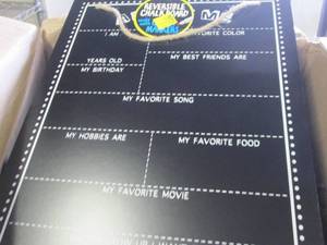 25 reversible chalkboards new overs...