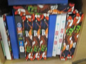 203-ring binders new overstock...