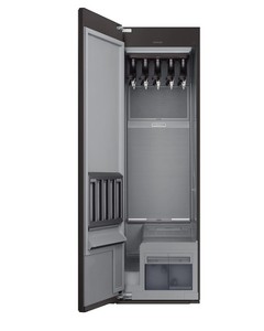 lot 3 image: Samsung Bespoke AirDresser Grand Clothing Care System with Steam Refresh in Crystal Mirror Finish
