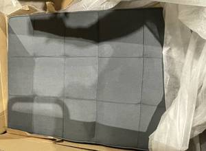 lot 14 image: 3-in-1 Convertable Chair Bed in Charcoal