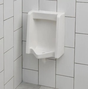 lot 58 image: American Standard Wash Brook Universal 1.0 GPF Urinal in White