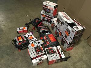 Mix Lot of assorted Vector Battery, Chargers, Customer return, Review all pictures
