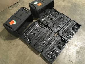 Mix Lot of assorted Husky Mechanic Tool Sets, Customer return, Review all pictures